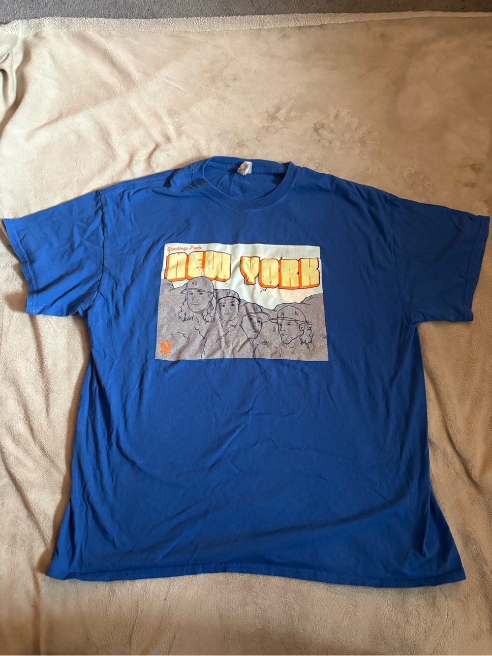 New York Mets Mount Rushmore Pitchers Mens T-Shirt
